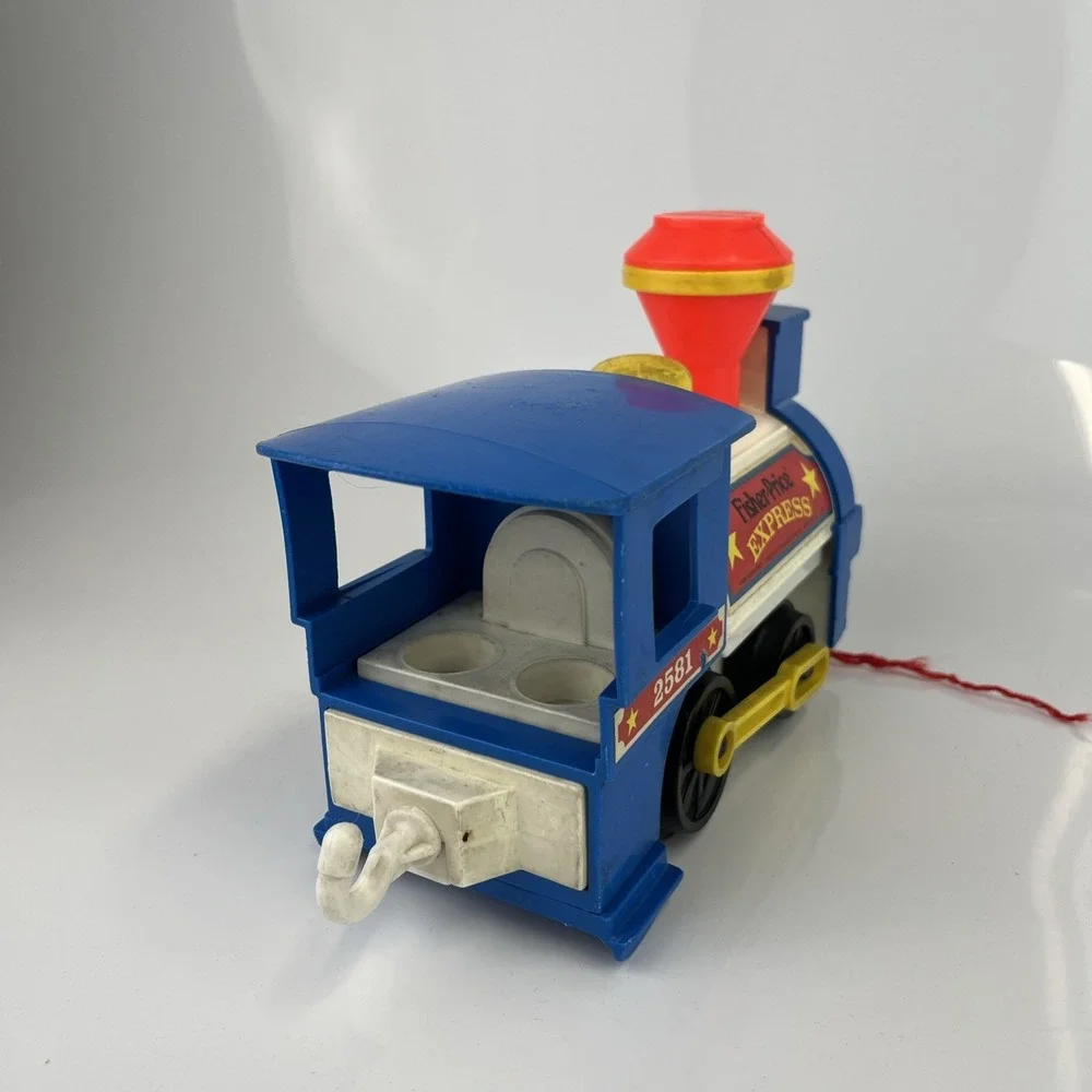 Fisher Price Little People Vintage 1986‎  Express Train Engine 2581
